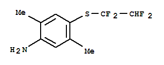 2,5-dimethyl-4-[(1,1,2,2-tetrafluoroethyl)sulfanyl]aniline