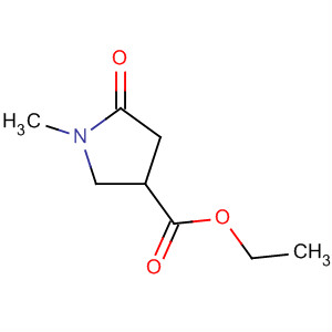 3-Pyrrolidinecarboxylic acid, 1-methyl-5-oxo-, ethyl ester