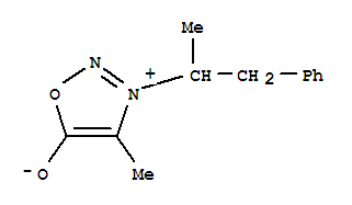 4-methyl-5-oxo-3-(1-phenylpropan-2-yl)-2,5-dihydro-1,2,3-oxadiazol-3-ium