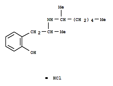 2-{2-[(1-methylhexyl)amino]propyl}phenol hydrochloride