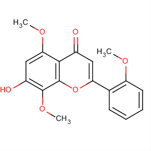 4H-1-Benzopyran-4-one,7-hydroxy-5,8-dimethoxy-2-(2-methoxyphenyl)-