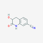 3-hydroxy-2-oxo-1,2,3,4-tetrahydroquinoline-7-carbonitrile