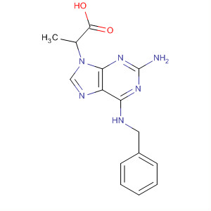 9H-Purine-9-propanoic acid, a-amino-6-[(phenylmethyl)amino]-