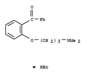 3-(2-benzoylphenoxy)-N,N-dimethylpropan-1-aminium bromide