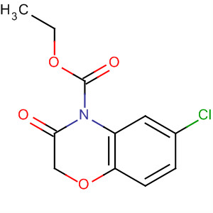 4H-1,4-Benzoxazine-4-carboxylic acid, 6-chloro-2,3-dihydro-3-oxo-,ethyl ester