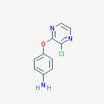 4-(3-chloropyrazin-2-yloxy)benzenamine