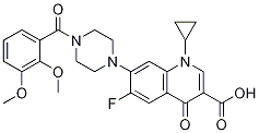 3-Quinolinecarboxylic acid, 1-cyclopropyl-7-[4-(2,3-diMethoxybenzoyl)-1-piperazinyl]-6-fluoro-1,4-dihydro-4-oxo-