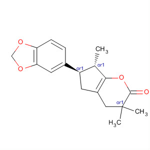 4(2H)-Benzofuranone,2-(1,3-benzodioxol-5-yl)-3,5,6,7-tetrahydro-3,6,6-trimethyl-, trans-