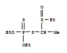 Ethanethiol,1-(ethylsulfinyl)-, S-ester with O,O-diethyl phosphorodithioate
