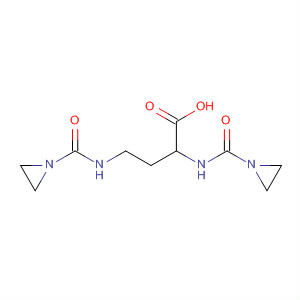 Butanoic acid, 2,4-bis[(1-aziridinylcarbonyl)amino]-