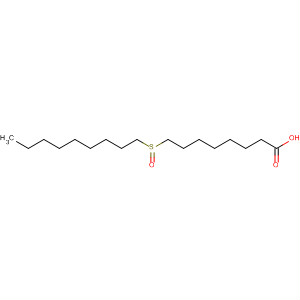Octanoic acid, 8-(nonylsulfinyl)-