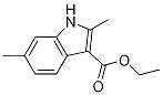 1H-indole-3-carboxylic acid, 2,6-diMethyl-, ethyl ester