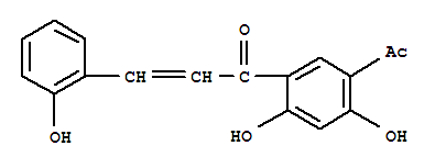 (2E)-1-(5-acetyl-2,4-dihydroxyphenyl)-3-(2-hydroxyphenyl)prop-2-en-1-one