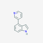 1H-Indole, 4-(3-pyridinyl)-