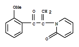 1-[3-(2-methoxyphenyl)-3-oxoprop-1-en-2-yl]pyridin-2(1H)-one