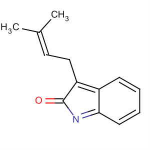 2H-Indol-2-one, 1,3-dihydro-3-(3-methyl-2-butenyl)-