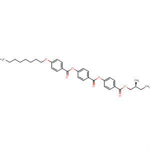 Benzoic acid, 4-[[4-(octyloxy)benzoyl]oxy]-,4-[(2-methylbutoxy)carbonyl]phenyl ester, (S)-