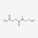 Butanoic acid, 4-[(2-hydroxyethyl)methylamino]-4-oxo-