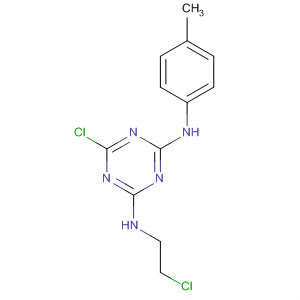 1,3,5-Triazine-2,4-diamine,6-chloro-N-(2-chloroethyl)-N'-(4-methylphenyl)-