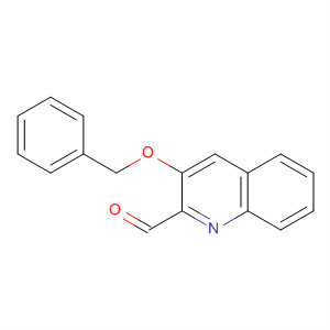 2-Quinolinecarboxaldehyde, 3-(phenylmethoxy)-