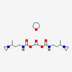 Furan, tetrahydro-, polymer with oxirane, bis[[3-(1-aziridinyl)butyl]carbamate]