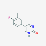 5-(4-fluoro-3-methylphenyl)-1h-pyrimidin-2-one