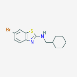 6-bromo-N-(cyclohexylmethyl)benzo[d]thiazol-2-amine
