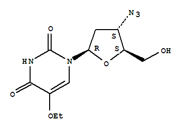 3'-azido-2',3'-dideoxy-5-ethoxyuridine