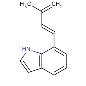 1H-Indole, 7-(3-methyl-1,3-butadienyl)-, (E)-