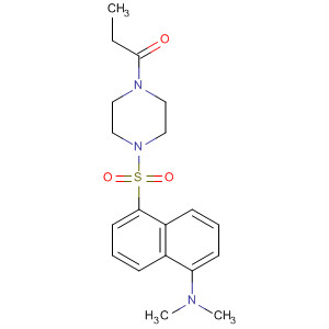Piperazine,1-[[5-(dimethylamino)-1-naphthalenyl]sulfonyl]-4-(1-oxopropyl)-