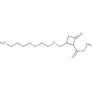 6,9-Dioxadispiro[3.0.4.3]dodecane-1-carboxylic acid, 2-oxo-, methylester