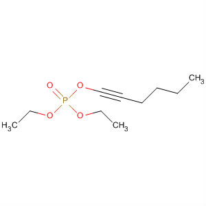 Phosphoric acid, diethyl 1-hexynyl ester