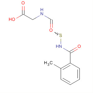 Glycine, N-[[(2-methylbenzoyl)amino]thioxomethyl]-