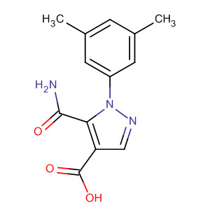 1H-Pyrazole-4-carboxylic acid,5-(aminocarbonyl)-1-(3,5-dimethylphenyl)-