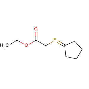 Acetic acid, cyclopentylidenefluoro-, ethyl ester