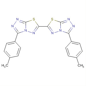 6,6'-Bi-1,2,4-triazolo[3,4-b][1,3,4]thiadiazole, 3,3'-bis(4-methylphenyl)-