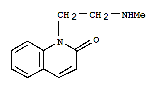 2(1H)-Quinolinone,1-[2-(methylamino)ethyl]-