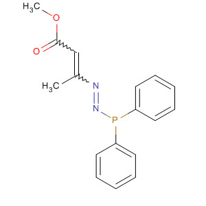 2-Butenoic acid, 3-[(diphenylphosphinyl)azo]-, methyl ester