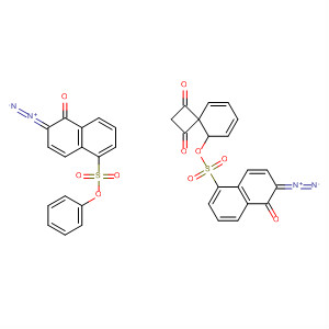 1-Naphthalenesulfonic acid, 6-diazo-5,6-dihydro-5-oxo-,(1,3-dioxo-1,3-propanediyl)di-4,1,2,3-benzenetetrayl ester