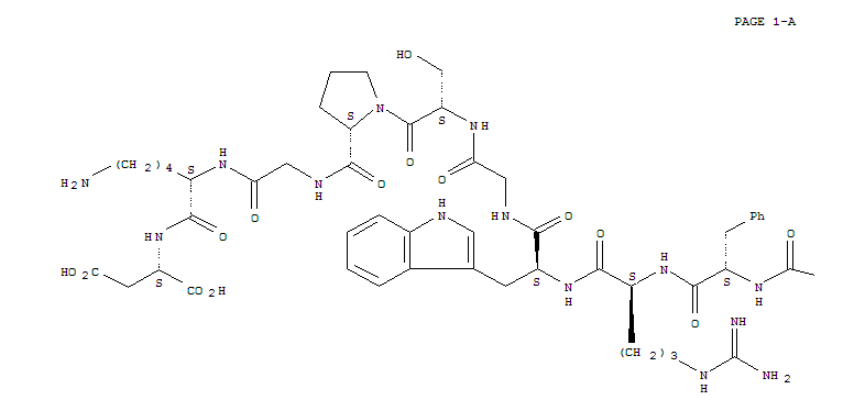 b-Melanotropin (pig), 2-L-asparticacid-16-glycine-