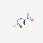 2-ethenyl-4-methyl-5-nitropyridine