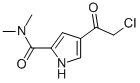 1H-Pyrrole-2-carboxamide,4-(2-chloroacetyl)-N,N-dimethyl-