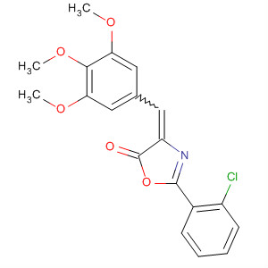 5(4H)-Oxazolone,2-(2-chlorophenyl)-4-[(3,4,5-trimethoxyphenyl)methylene]-