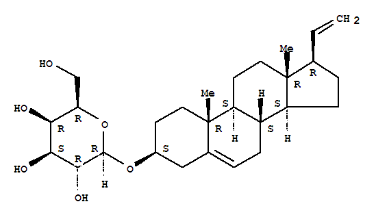 (8xi,9xi,14xi)-pregna-5,20-dien-3-yl beta-D-galactopyranoside