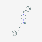 4-Benzyl-N-(4-phenylbutyl)piperazin-1-amine