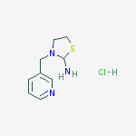 3-(3-pyridinylmethyl)-2-Thiazolidinamine hydrochloride