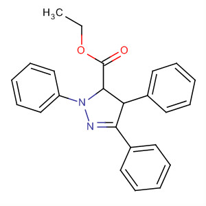 1H-Pyrazole-5-carboxylic acid, 4,5-dihydro-1,3,4-triphenyl-, ethyl ester,trans-