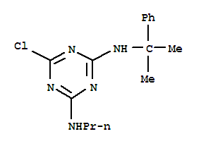 6-chloro-N-(2-phenylpropan-2-yl)-N'-propyl-1,3,5-triazine-2,4-diamine