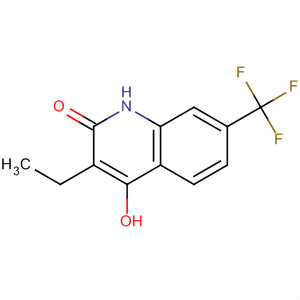 2(1H)-Quinolinone, 3-ethyl-4-hydroxy-7-(trifluoromethyl)-
