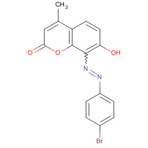2H-1-Benzopyran-2-one, 8-[(4-bromophenyl)azo]-7-hydroxy-4-methyl-